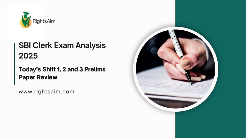 SBI Clerk Exam Analysis 2025, Feb 28: Today’s Shift 1, 2 and 3 Prelims Paper Review