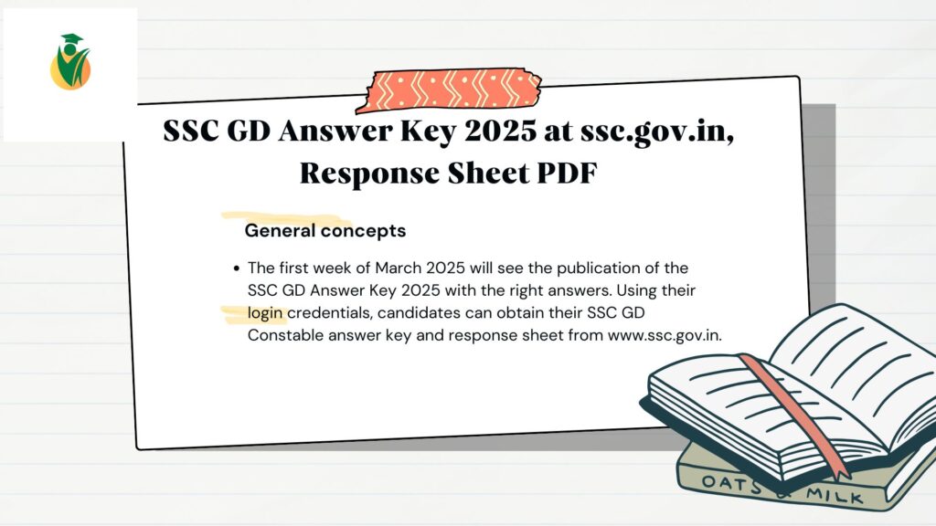 SSC GD Answer Key 2025 at ssc.gov.in, Response Sheet PDF