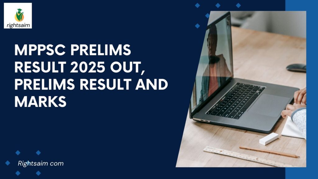 MPPSC Prelims Result 2025 Out, Prelims Result and Marks