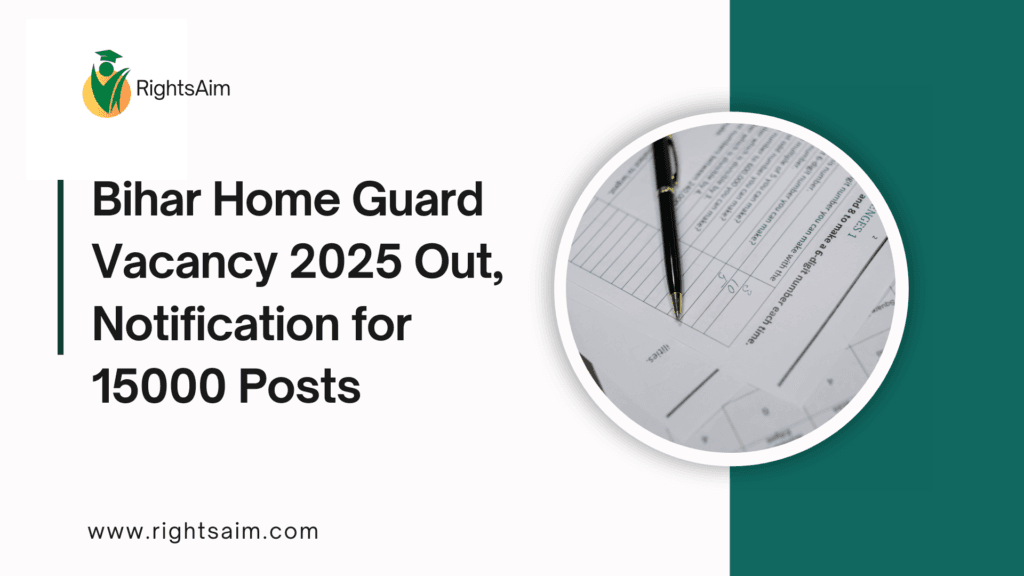 Bihar Home Guard Vacancy 2025 Out, Notification for 15000 Posts