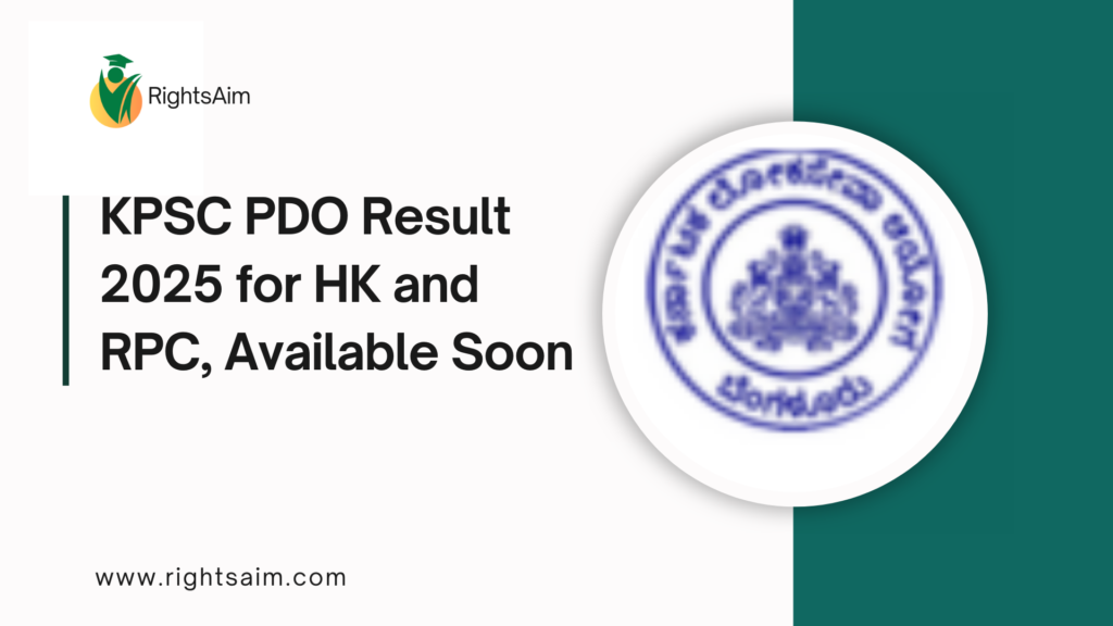 KPSC PDO Result 2025 for HK and RPC, Available Soon