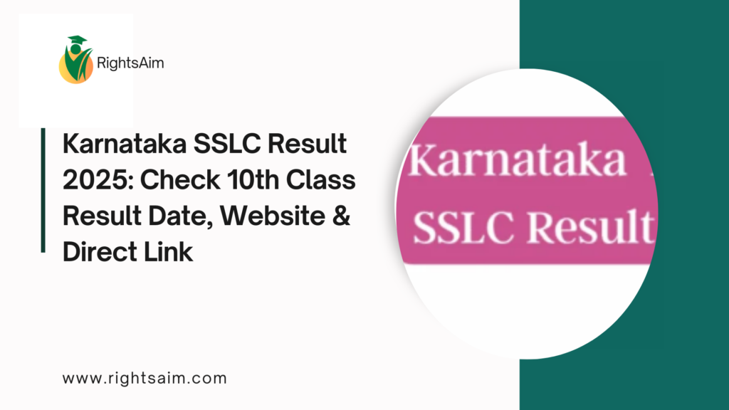 Karnataka SSLC Result 2025: Check 10th Class Result Date, Website & Direct Link