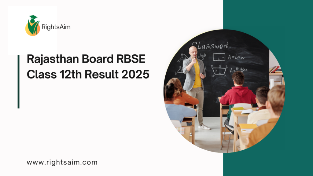 Rajasthan Board RBSE Class 12th Result 2025