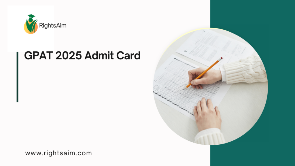 GPAT 2025 Admit Card