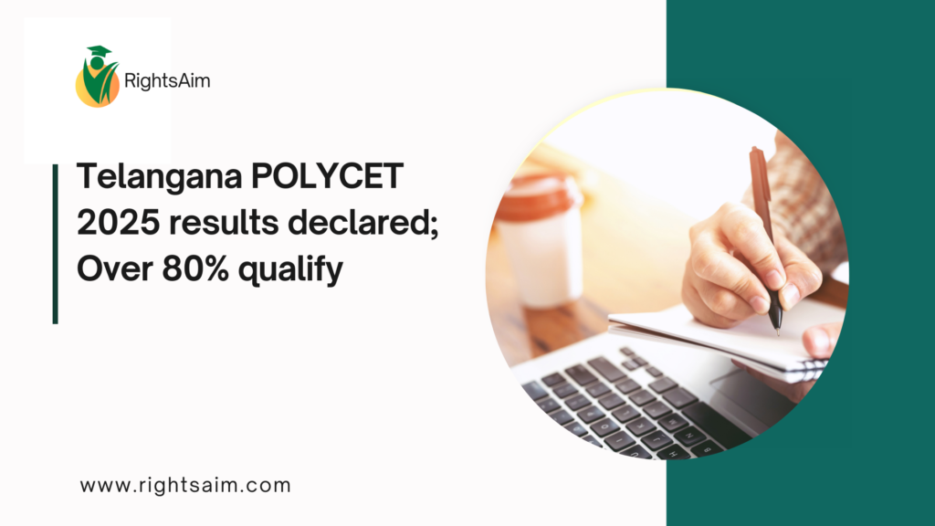 TS POLYCET Results 2025 declared; Over 80% qualify