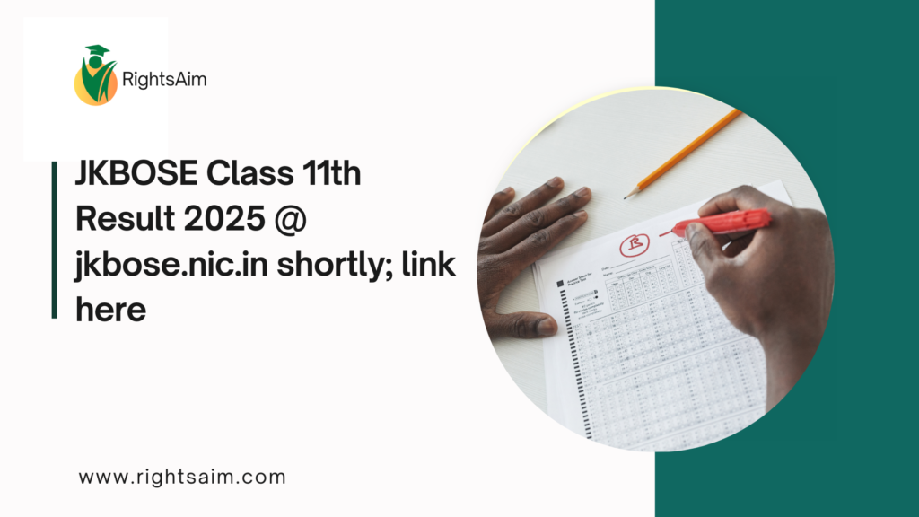 JKBOSE Class 11th Result 2025 @ jkbose.nic.in shortly; link here