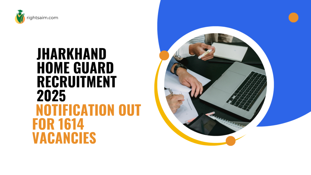 Jharkhand Home Guard Recruitment 2025 Notification Out for 1614 Vacancies