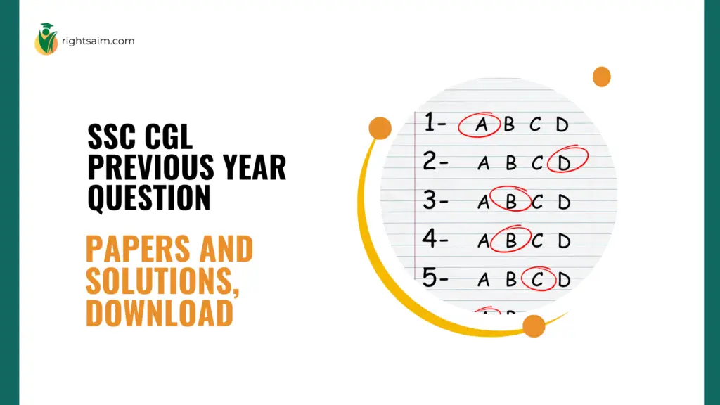 SSC CGL Previous Year Question Papers and Solutions, Download