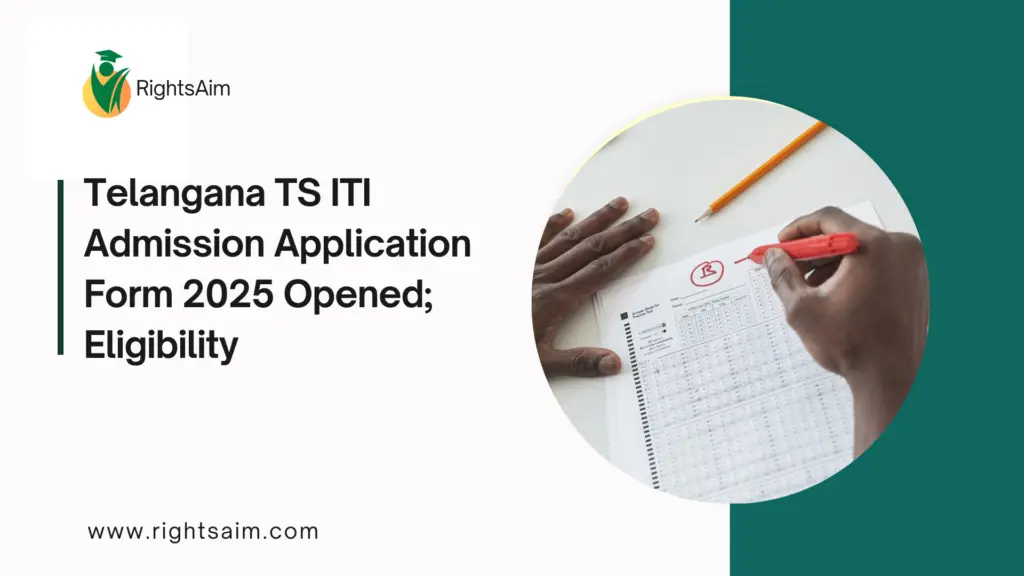Telangana TS ITI Admission Application Form 2025 Opened; Eligibility
