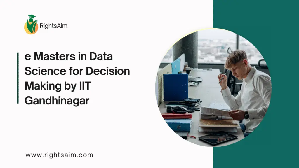 e- Masters in Data Science for Decision Making by IIT Gandhinagar