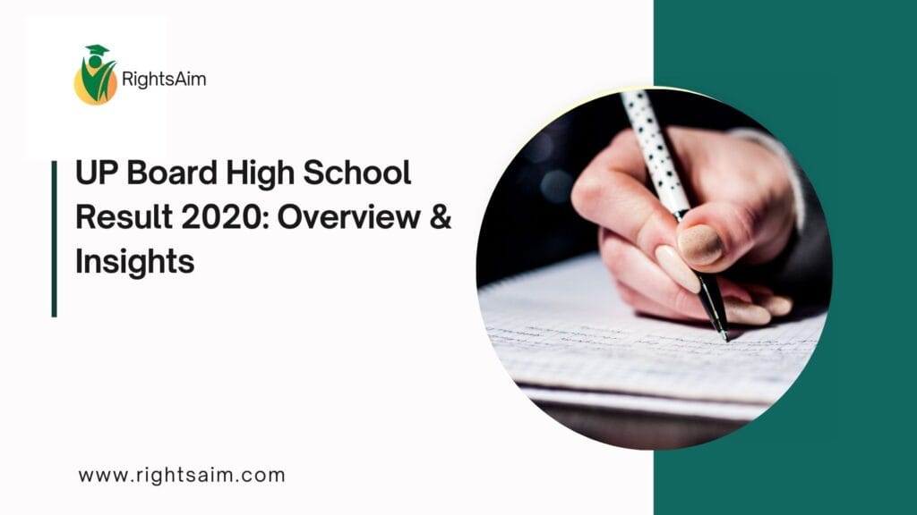 UP Board High School Result 2020: Overview & Insights