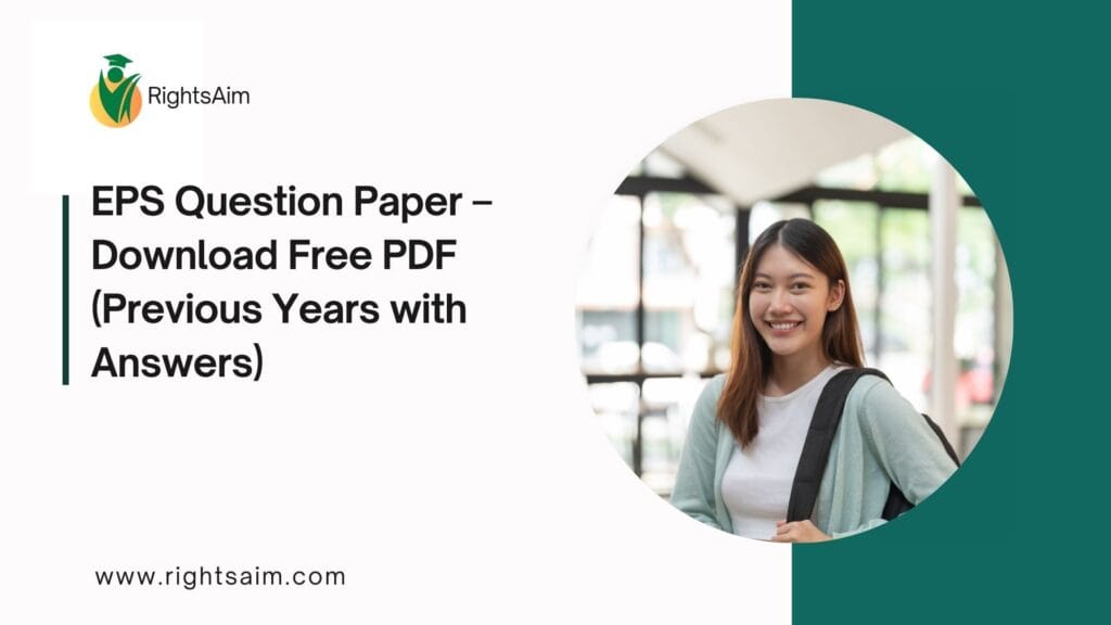 EPS Question Paper – Download Free PDF (Previous Years with Answers)