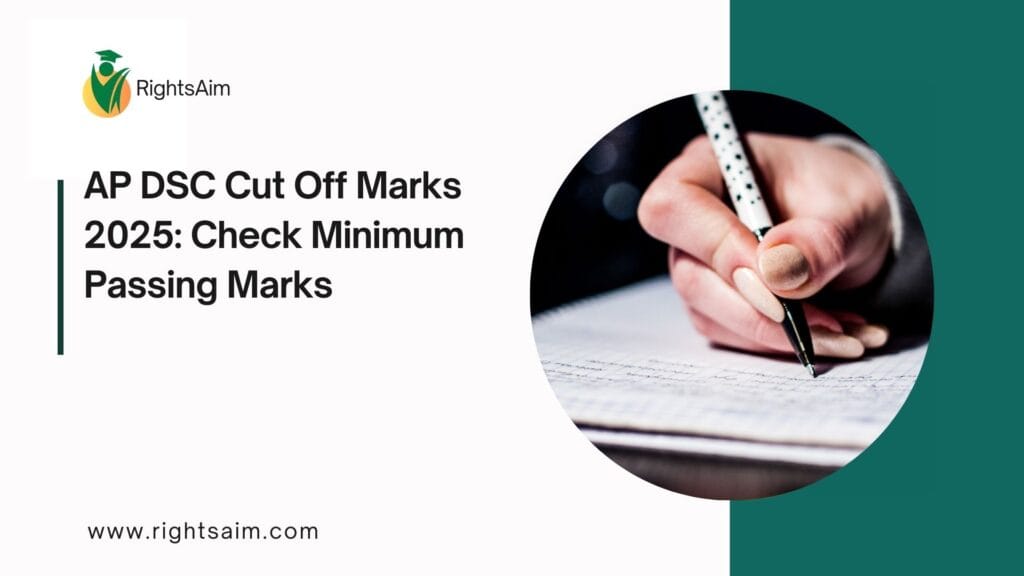 AP DSC Cut Off Marks 2025: Check Minimum Passing Marks Category-wise