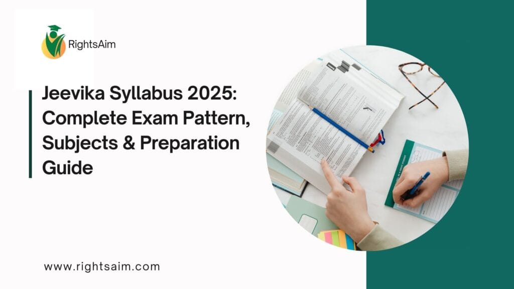 Jeevika Syllabus 2025: Complete Exam Pattern, Subjects & Preparation Guide