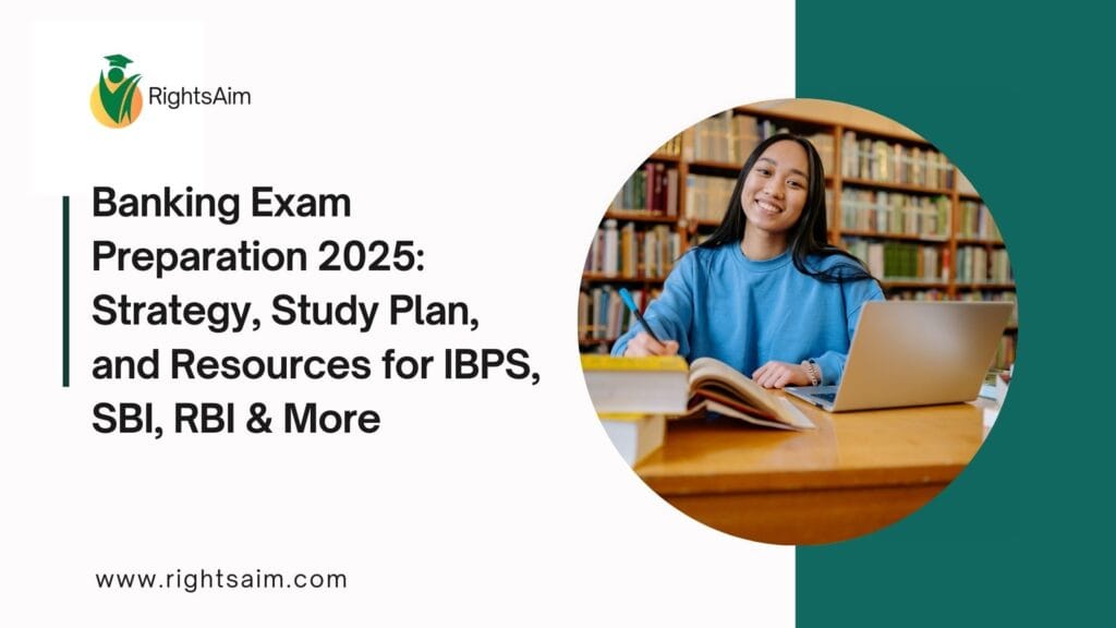 Banking Exam Preparation 2025: Strategy, Study Plan, and Resources for IBPS, SBI, RBI & More