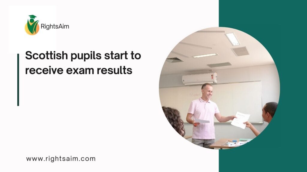 Scottish pupils start to receive exam results