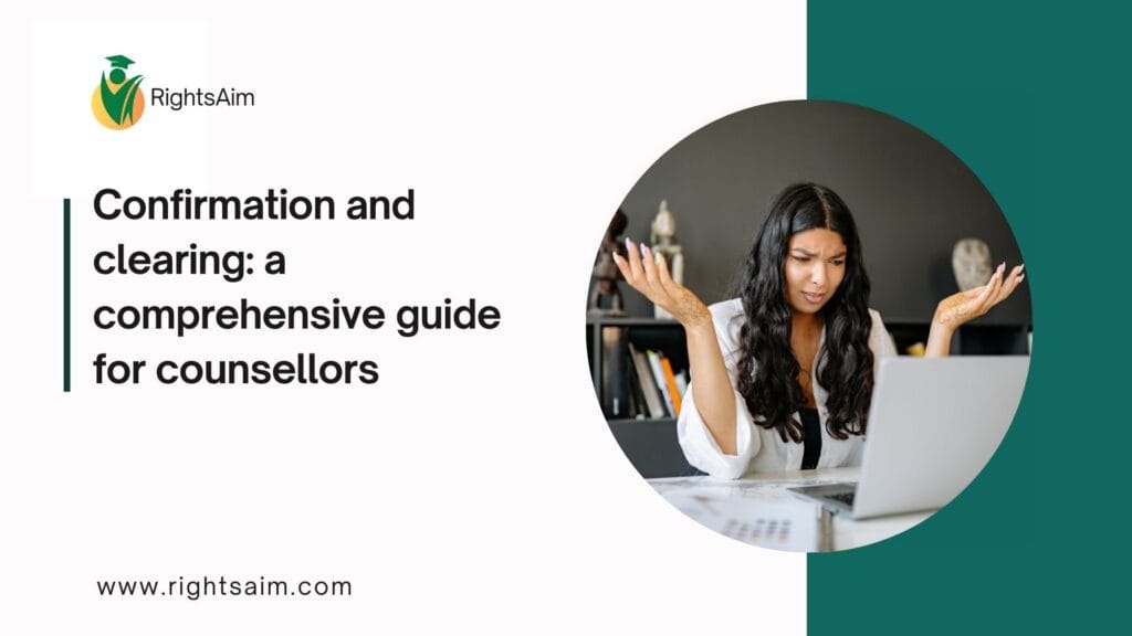 Confirmation and clearing: a comprehensive guide for counsellors
