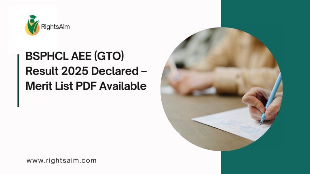 BSPHCL AEE (GTO) Result 2025 Declared – Merit List PDF Available