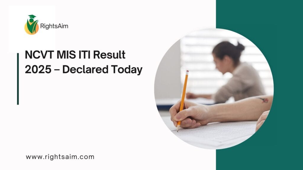 NCVT MIS ITI Result 2025 – Declared Today