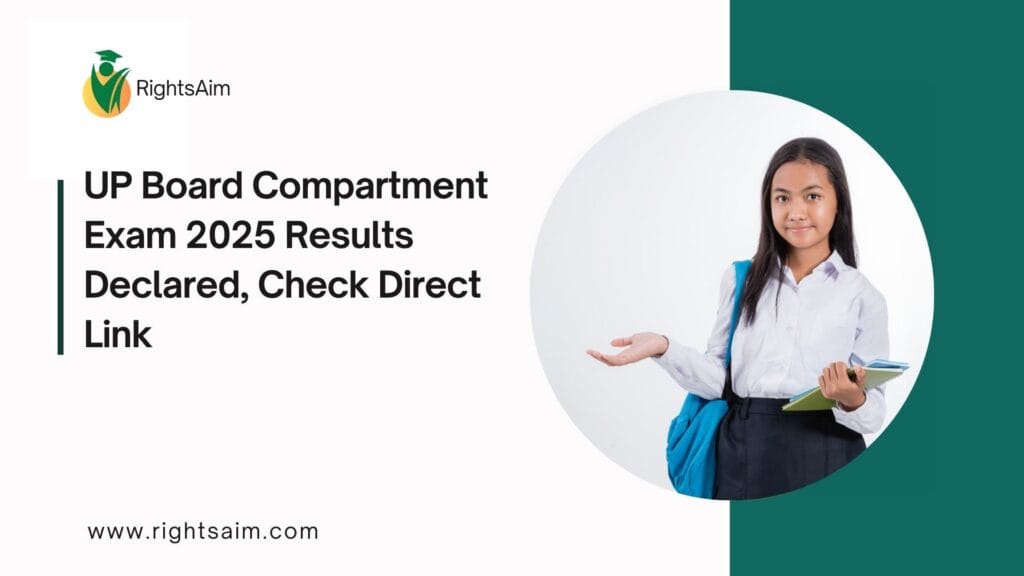 UP Board Compartment Exam 2025 Results Declared, Check Direct Link