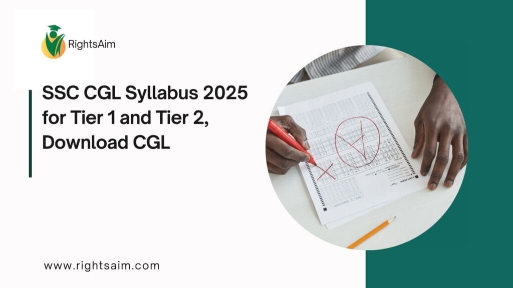 SSC CGL Syllabus 2025 for Tier 1 and Tier 2, Download CGL