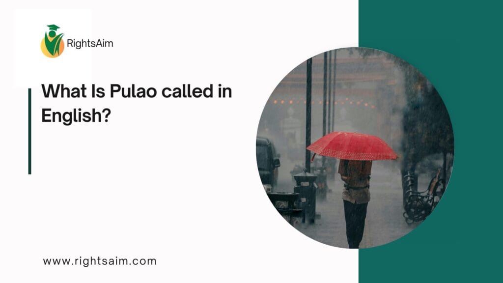 What Is Pulao called in English?