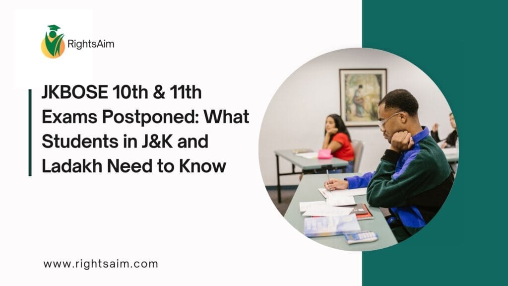 JKBOSE 10th & 11th Exams Postponed