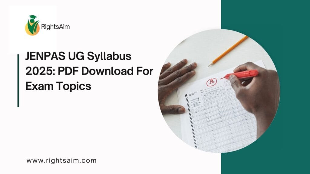 JENPAS UG Syllabus 2025: PDF Download For Exam Topics