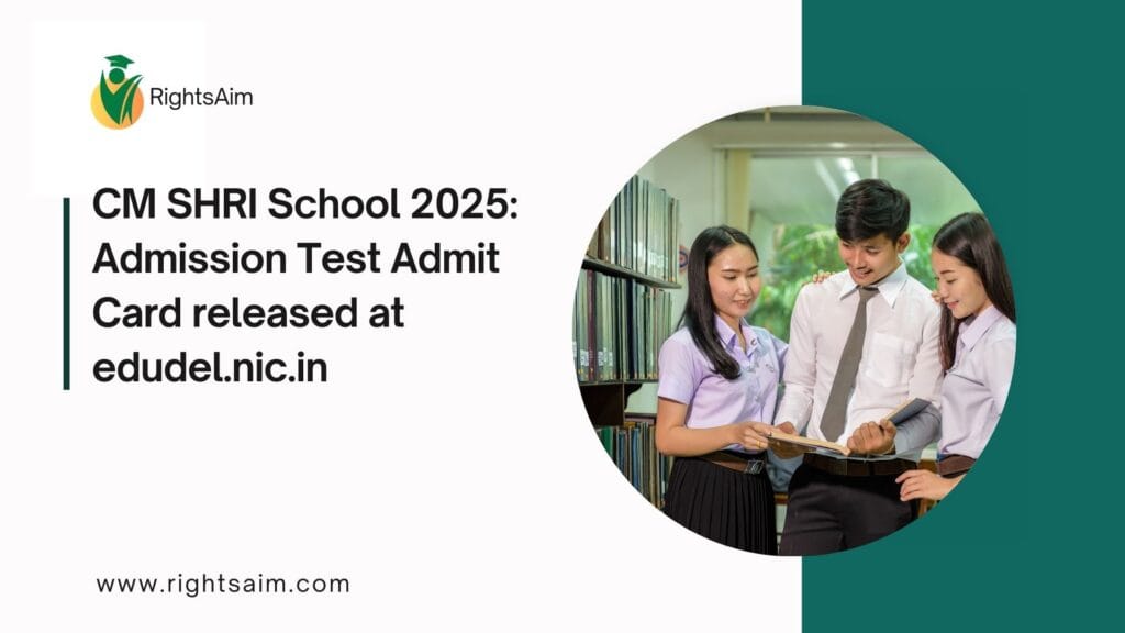 CM SHRI School 2025: Admission