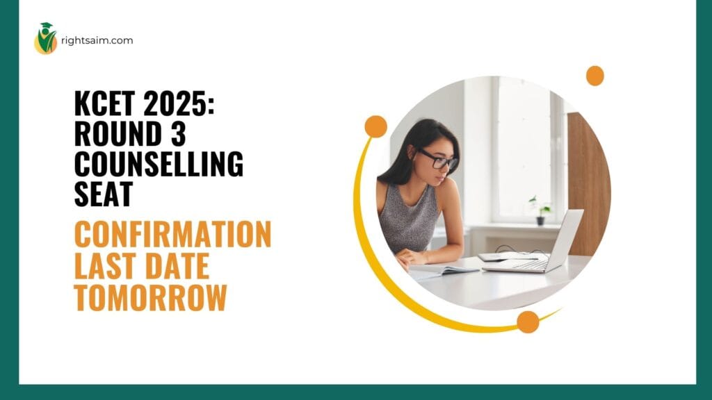 KCET 2025: Round 3 Counselling Seat