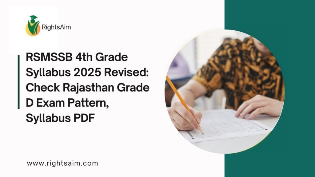 RSMSSB 4th Grade Syllabus 2025