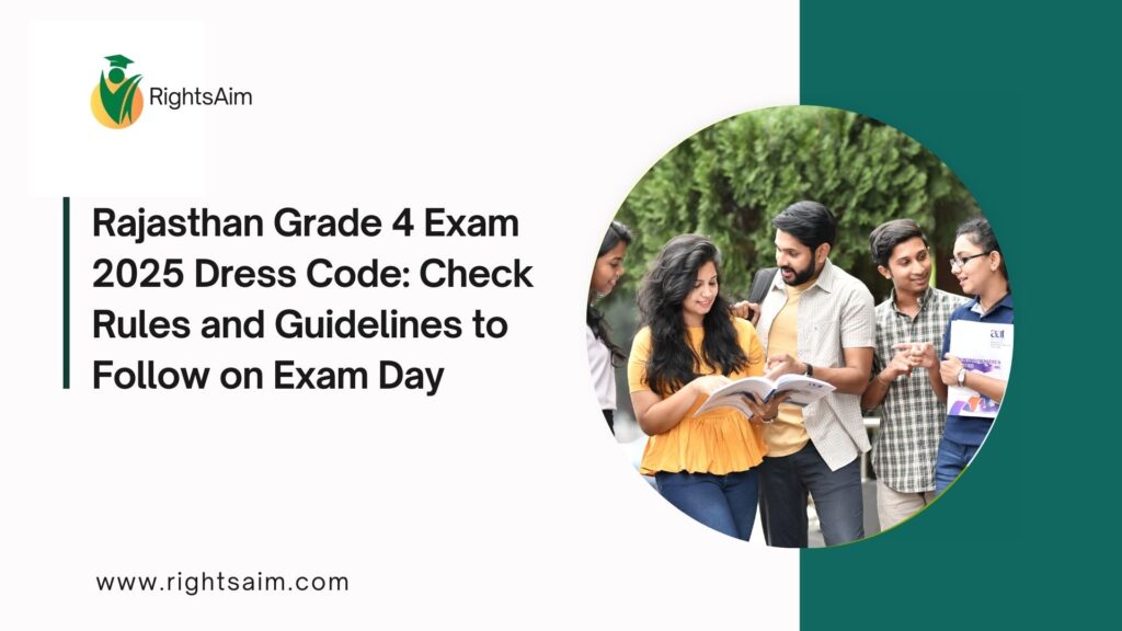 Rajasthan Grade 4 Exam 2025 Dress Code