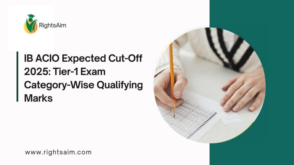IB ACIO Expected Cut-Off 2025: Tier-1 Exam Category-Wise