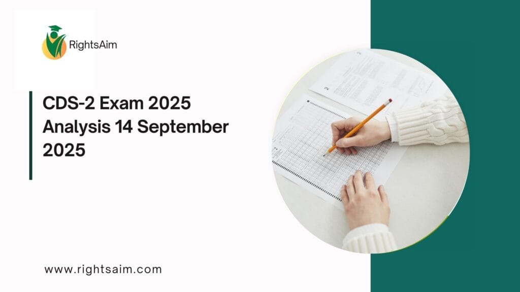 CDS-2 Exam 2025 Analysis