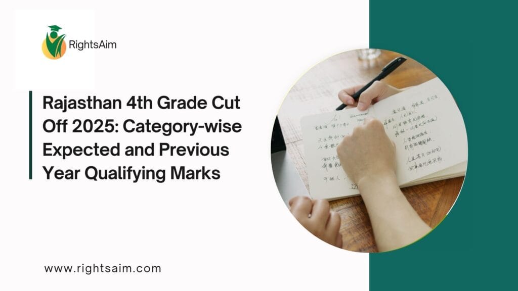 Rajasthan 4th Grade Cut Off 2025