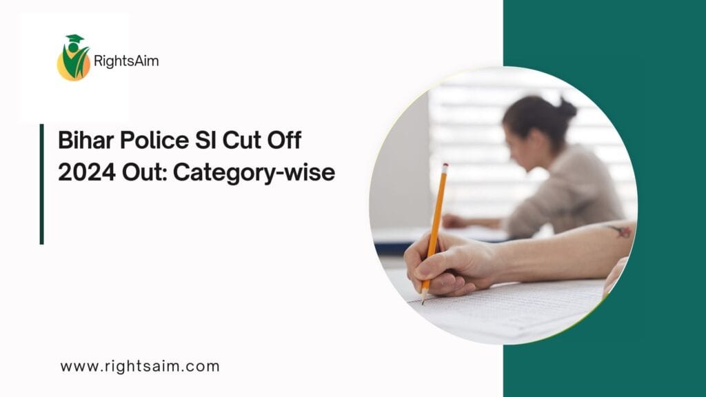 Bihar Police SI Cut Off 2024 Out: Category-wise