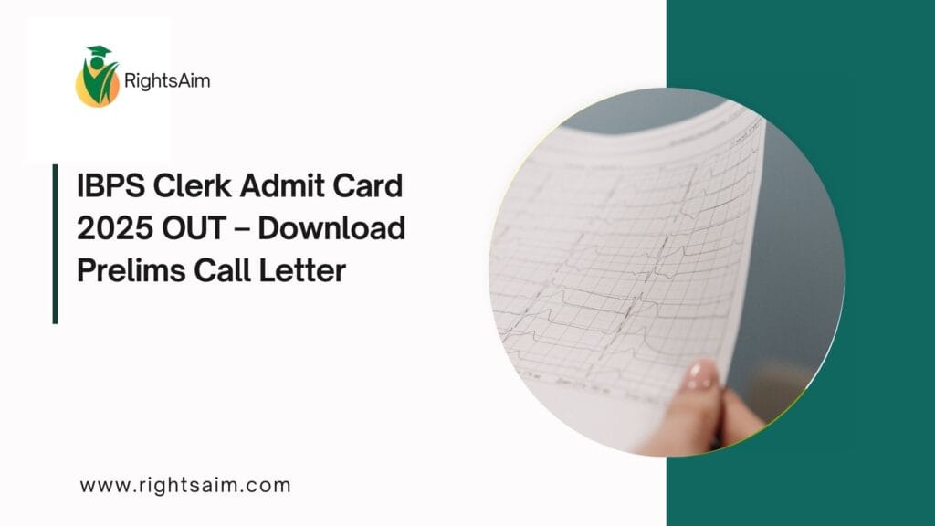 IBPS Clerk Admit Card 2025