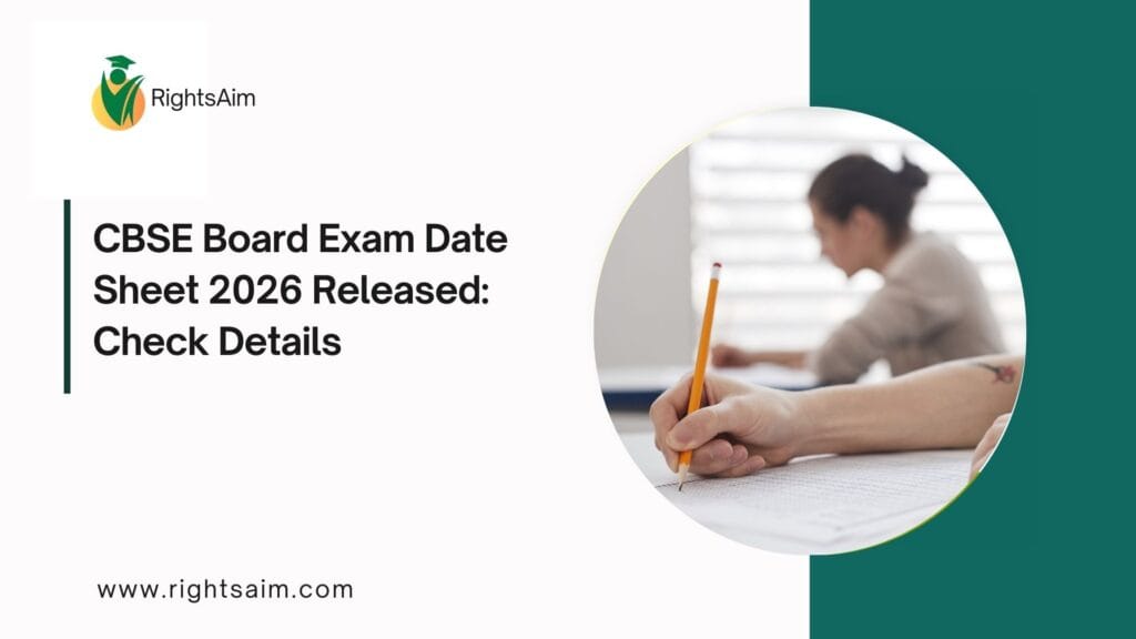 CBSE Board Exam Date Sheet 2026
