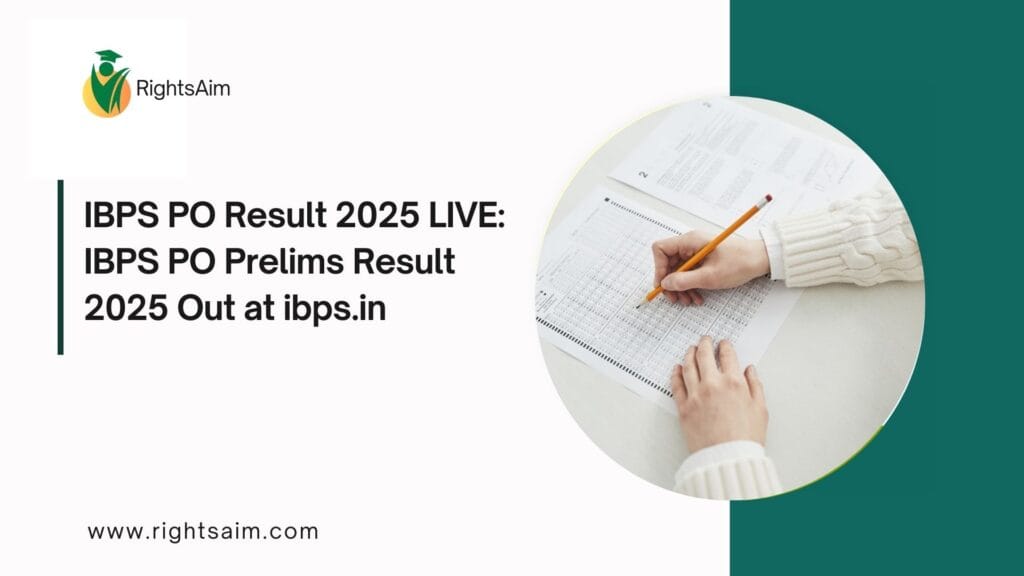 IBPS PO Prelims Result 2025