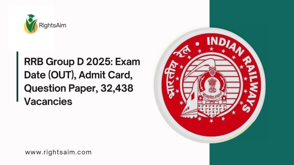 RRB Group D 2025: Exam Date