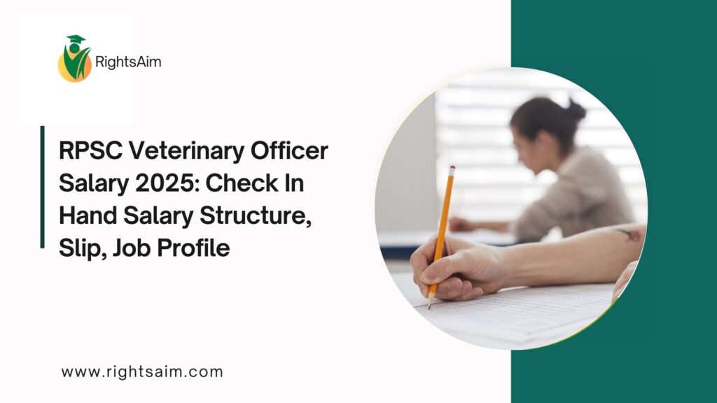 RPSC Veterinary Officer Salary 2025