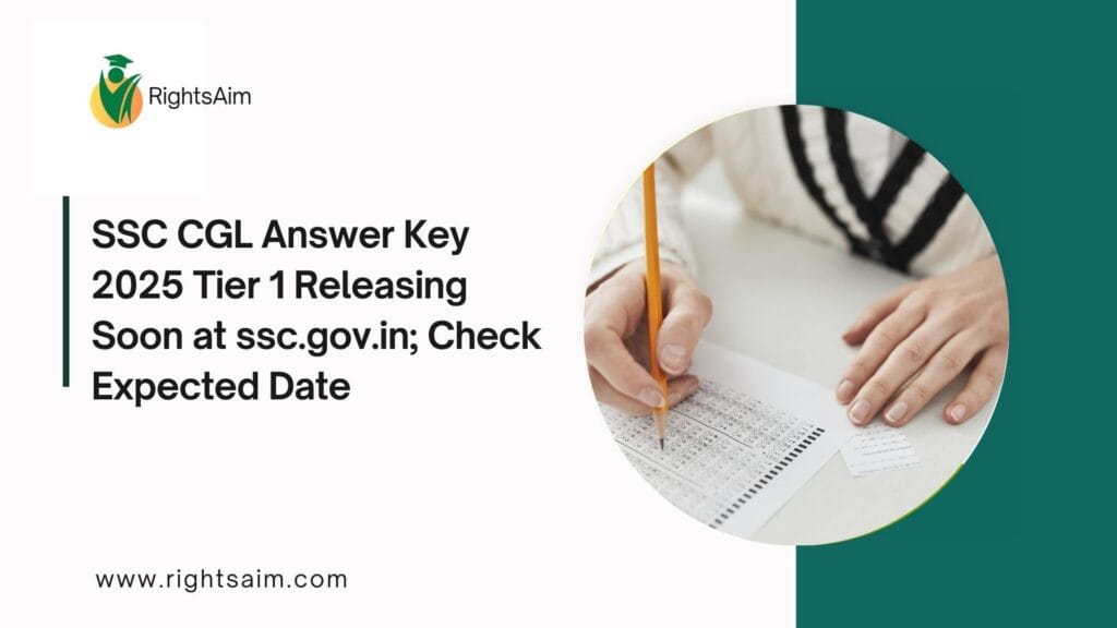 SSC CGL Answer Key 2025 Tier 1 Releasing Soon at ssc.gov.in