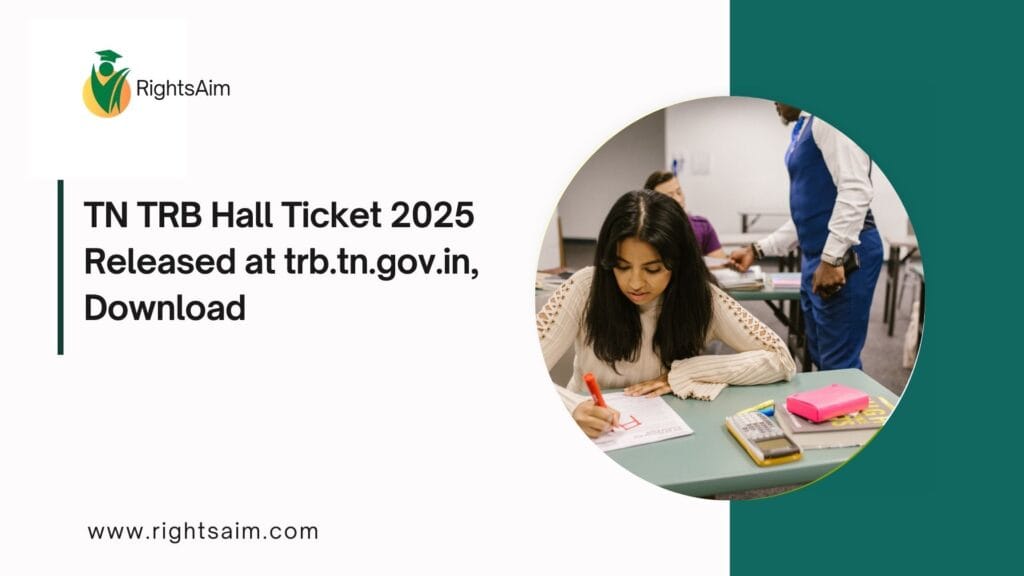 TN TRB Hall Ticket 2025
