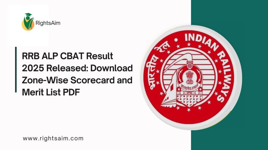 RRB ALP CBAT Result 2025