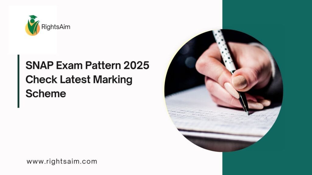 SNAP Exam Pattern 2025