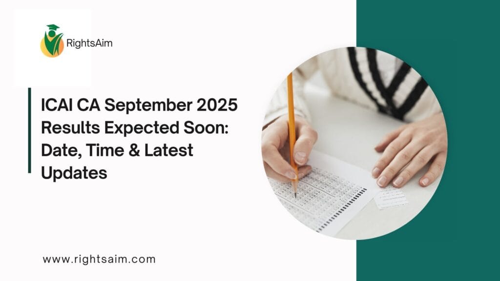 ICAI CA September 2025 Results