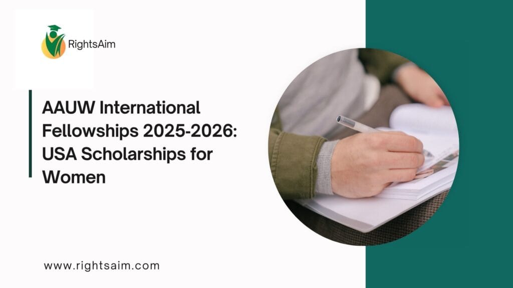 AAUW International Fellowships 2025‑2026