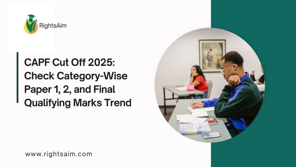 CAPF Cut Off 2025
