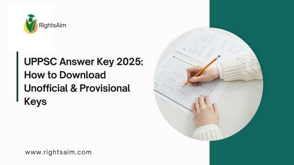 UPPSC Answer Key 2025