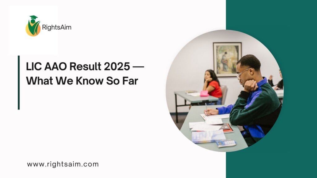 LIC AAO Result 2025